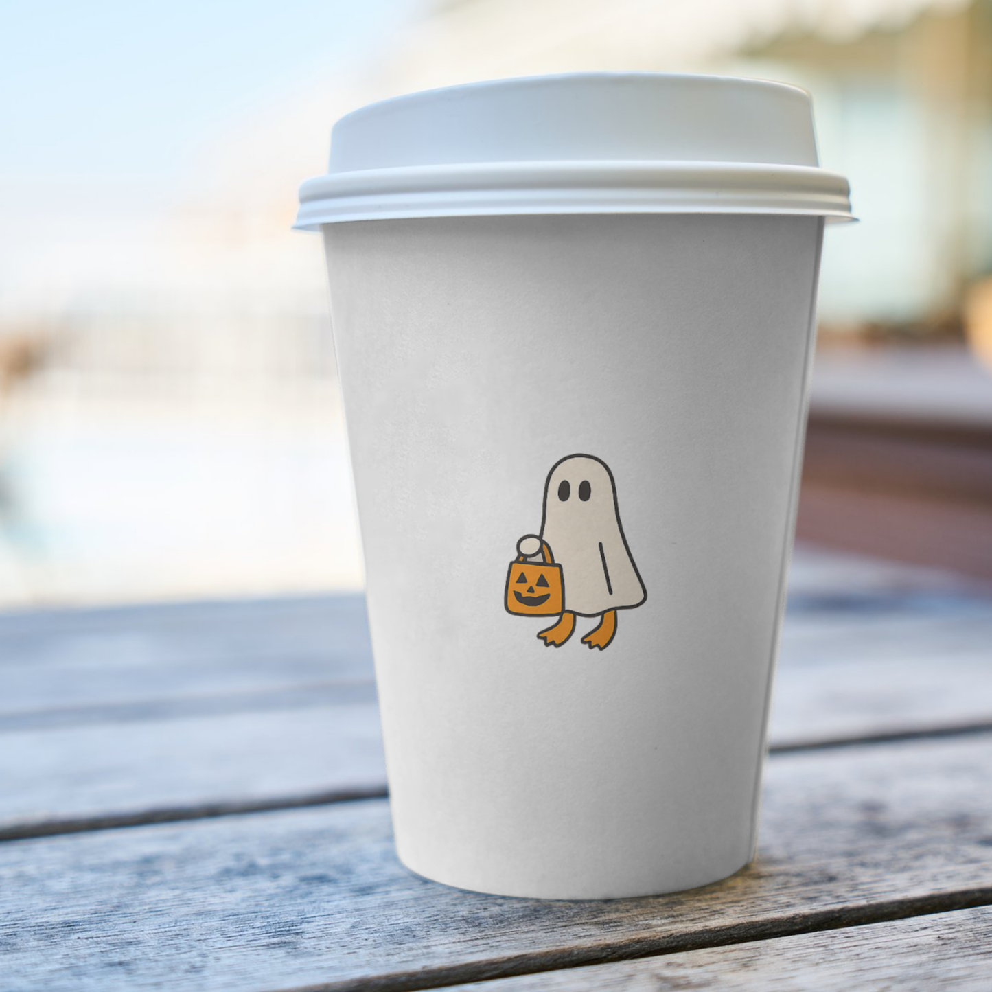 RETRO SPOOKY GOOSE