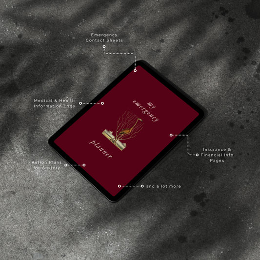 Emergency Family Binder Printable What If Binder for Disasters, Medical Organizer & Emergency Plan Prepper Planner PDF