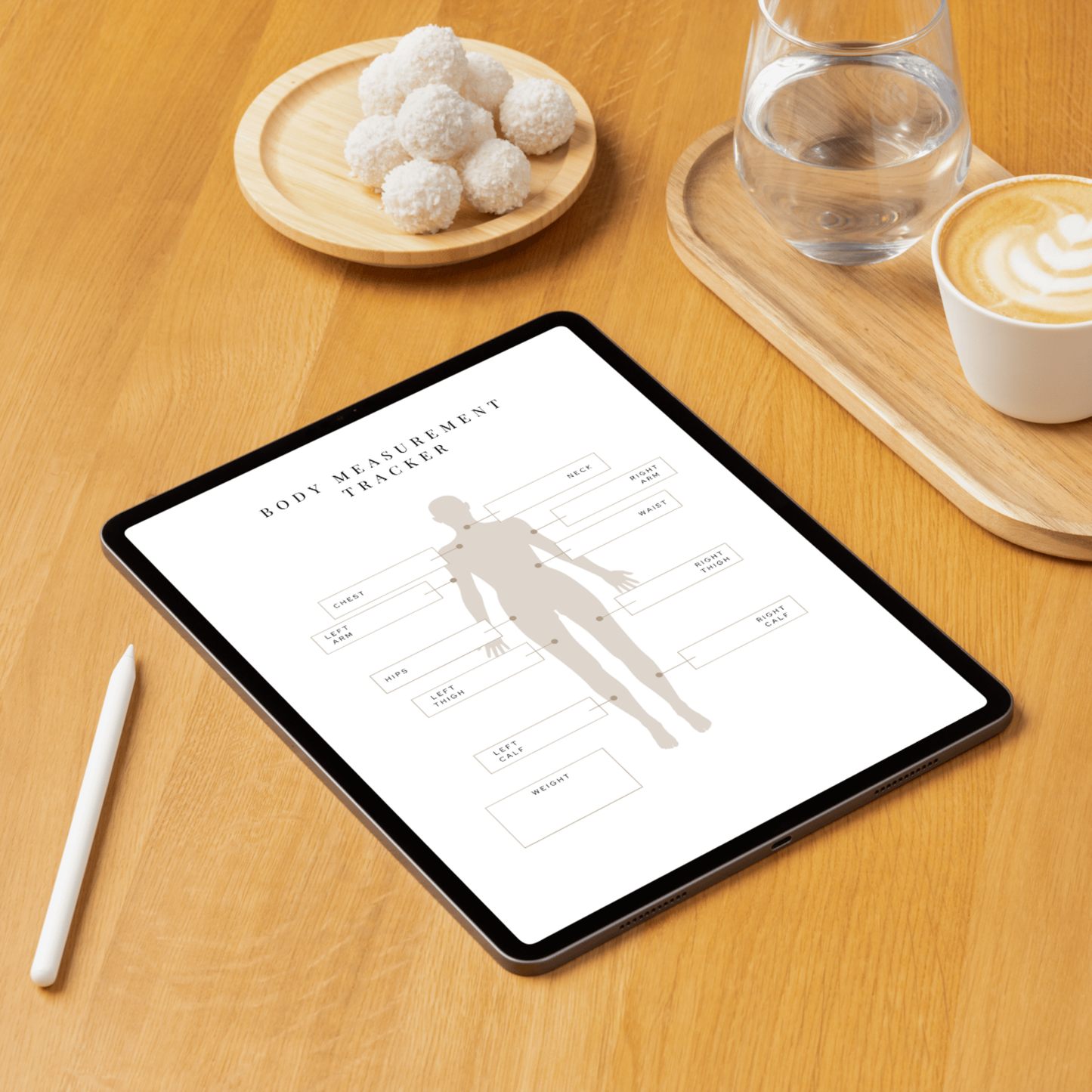 Fitness Planner Digital Workout Tracker Meal Planner Template Weight Loss Journal Printable Health Goal Tracker Instant Download