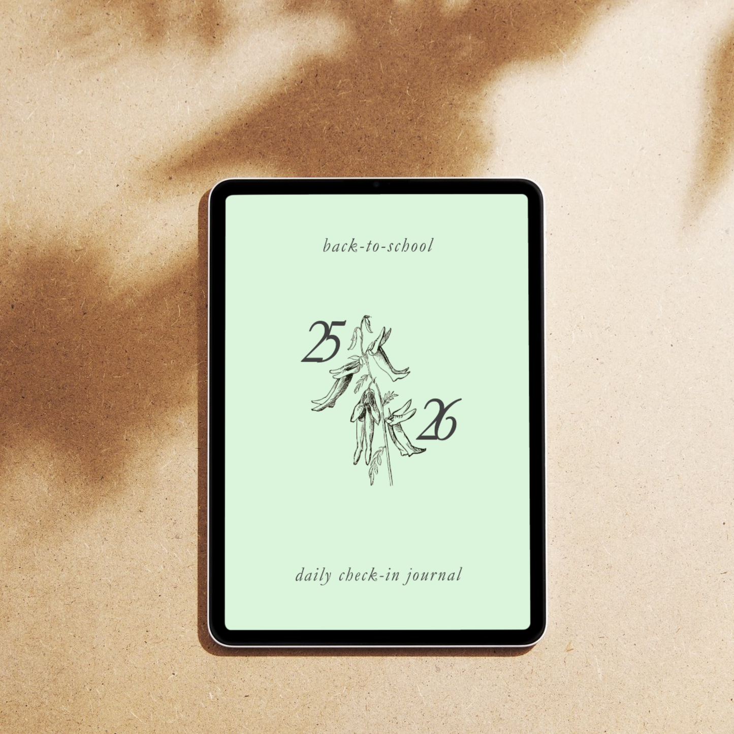 BACK-TO-SCHOOL JOURNAL (Digital)