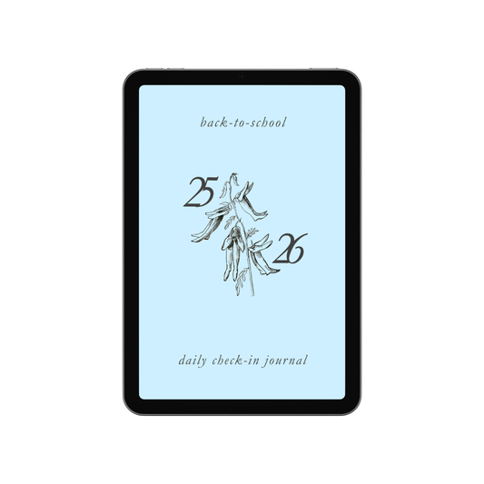 BACK-TO-SCHOOL JOURNAL (Digital)