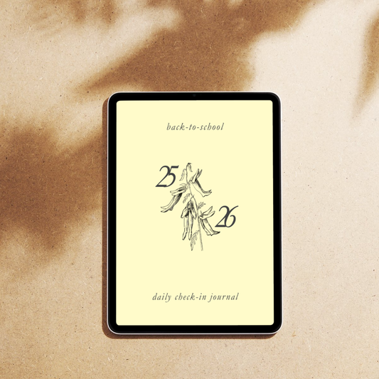 BACK-TO-SCHOOL JOURNAL (Digital)