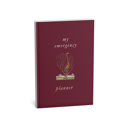 MY EMERGENCY PLANNER (Printed Edition)