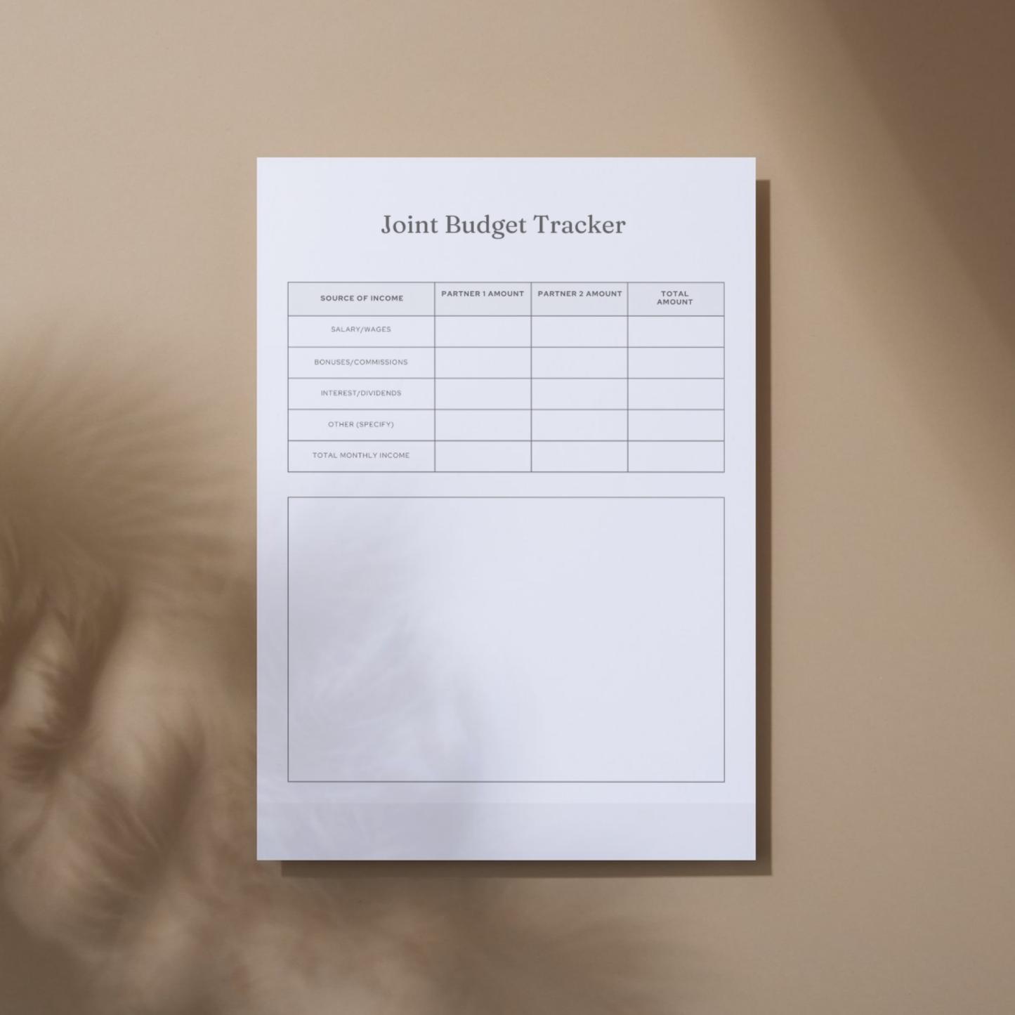 Financial Planner Template Printable Monthly Budget, Expenses, Savings Tracker & Debt Management Budget Binder
